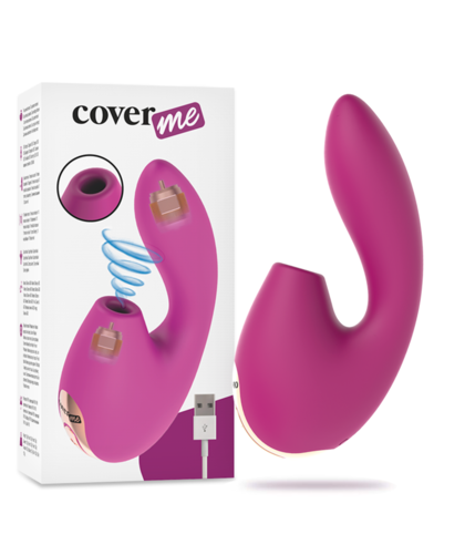 G-SPOT RUSH Juguete íntimo recargable con 10 modos, estimulación dual