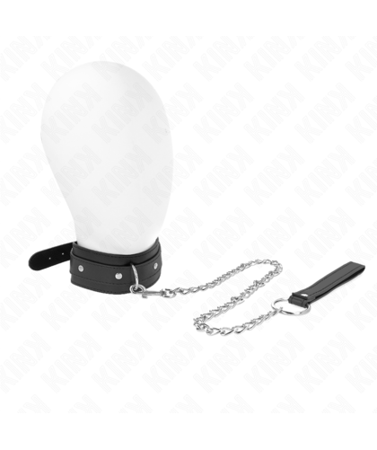 NECKLACE STRAPS 1 RING Colar BDSM com trela de 65 cm e argola única