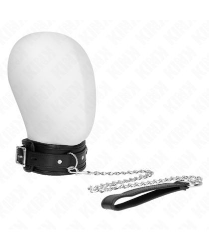 COLLAR WITH LEASH 65 CM MODEL Discover our stylish BDSM collar and leash sets for your adventurous side!