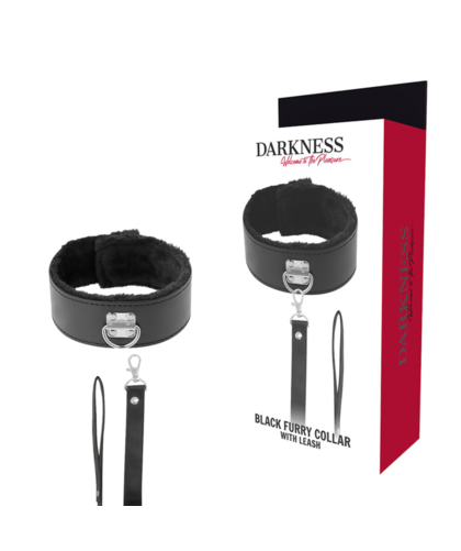 TITANIUM Collar BDSM confortável e resistente feito de neopreno e pele sintética