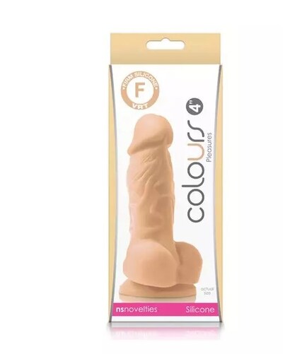 NS NOVEL COLOUR 4 BEIGE Descobre as infinitas possibilidades de prazer com o nosso novíssimo vibrador NS Novel Col