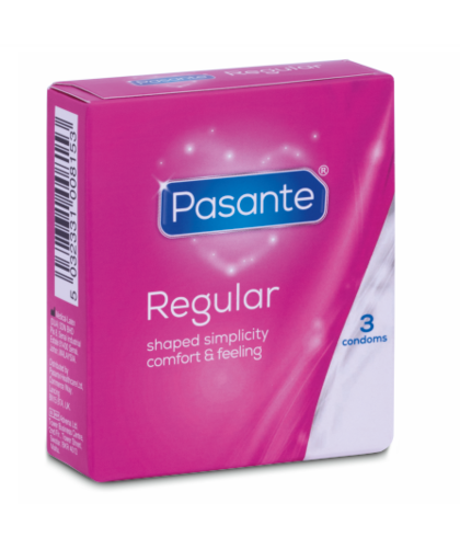 GAMA SENSATION Preservativos Pasante Regular: sensação natural e confortável