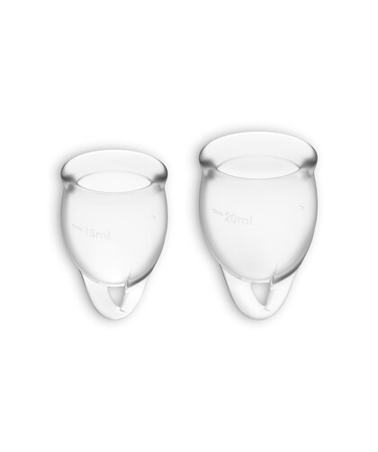 SATISFYER FEEL CONFIDENT Reusable and Eco-friendly Silicone Menstrual Cup