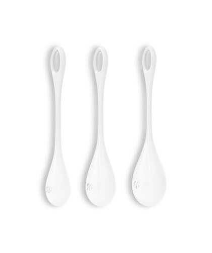 KEGEL YONI POWER 2 Conjunto de bolas Satisfyer para fortalecimento do pavimento pélvico