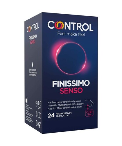 CONTROL FINISSIMO SENSO Designed to enhance your pleasure with heightened sensitivity