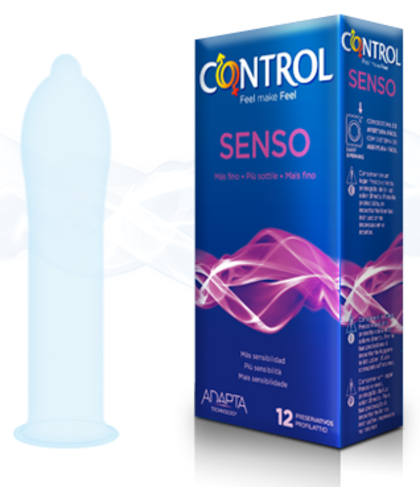 CONTROL FUSSION PROFESIONAL Preservativos ultrafinos para uma sensação quase real e segura
