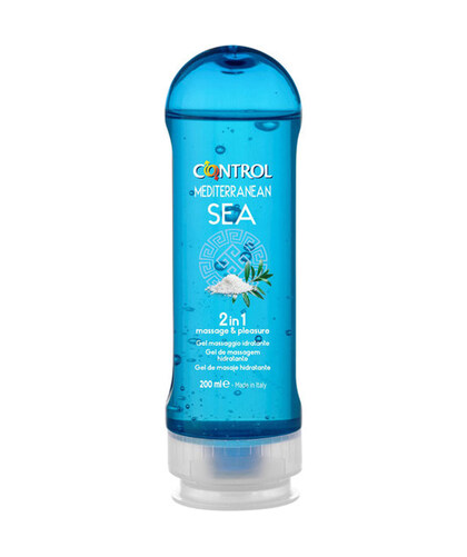 CONTROL MAR MEDITERRÁNEO Gel de massagem ou para estimular as zonas erógenas