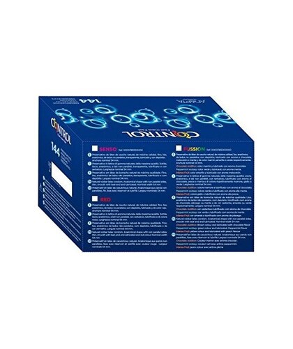 PROFESSIONAL CONTROL Strawberry Flavored Condoms, 144 Pack, Comfort Fit