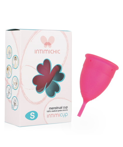 MENSTRUAL CUP INTIMICHIC Discover the safe and reusable menstrual cup designed just for you.
