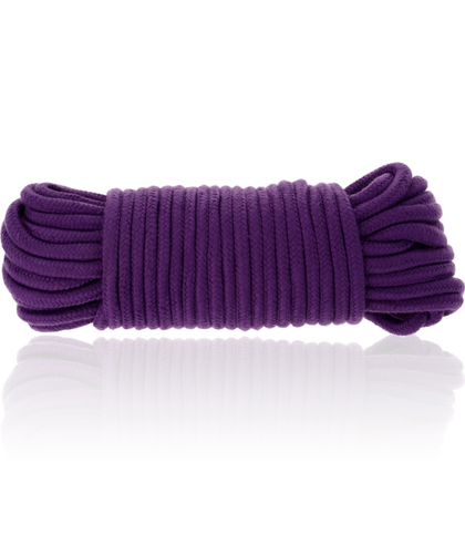 FUNE IN COTONE BONDAGE 20 METRI Cordino robusto in cotone per giochi bondage.