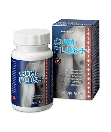 CUM PLUS  30 CUPS Cápsulas para mejorar espermatogénesis y testosterona