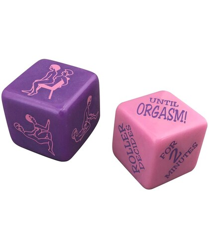 DICE UNISEX ANY COUPLE SEX Spice up your nights with these playful erotic dice!