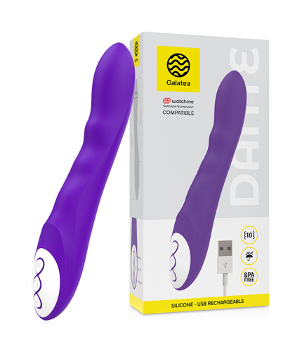 DANTE WATCHER Vibrador de silicona con control por reloj inteligente