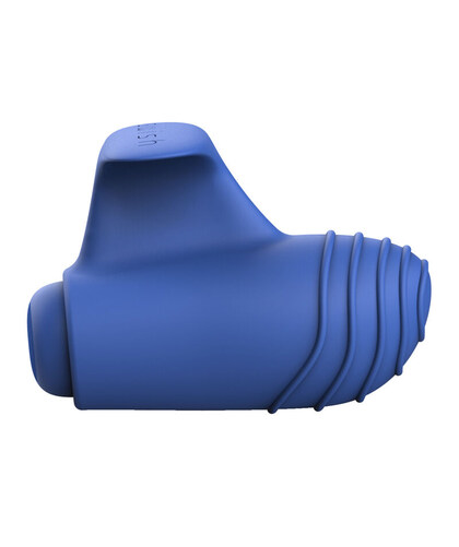 BTEASED Vibrador para dedo, potente e silencioso, 5 funções