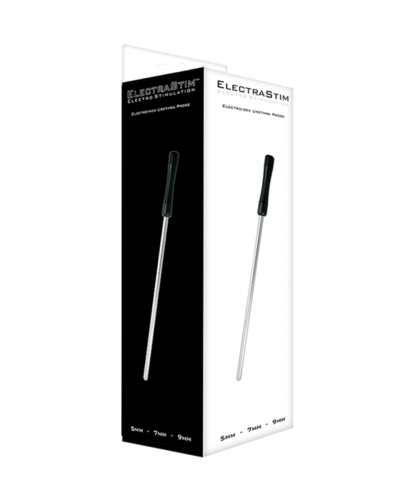 URETHRAL DILATOR Stainless Steel Urethral Electrostimulation Wand - 13 cm