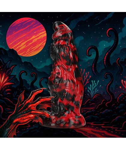 HELL NIGHT FIEND Godemichet en silicone de haute qualité, pour éveiller vos fantasmes
