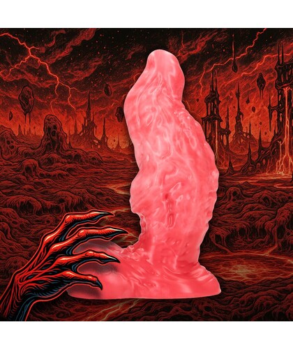 HELL RAVAGER VERMELHO Dildo fantasy in silicone di alta qualità