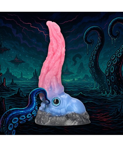 KRAKEN Godemichet fantaisie en silicone de haute qualité