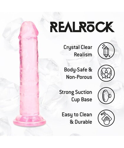 REALROCK 5 POUCES Godemichet réaliste avec ventouse puissante