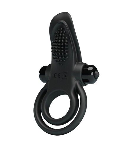 ANILLO VIBRADOR PARA PENE Get ready for a sensational experience with this Double Ring Vibrator + Clitoris Stimulato
