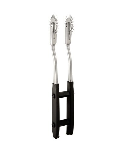 DOUBLE ELECTRO WHEEL ESTIMULATION Double Bipolar Wartenberg Wheel for Electro Stimulation