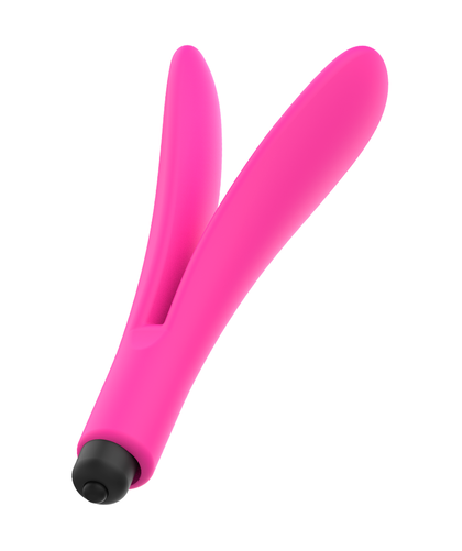 DUAL XMAS EDITION Anatomically designed dual-motor vibrator, fully waterproof and made from silky-smooth sil
