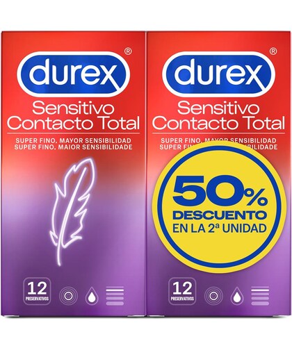 DUPLO SENSITIVO CONTACTO TOTAL Ultra-thin Condoms: Unmatched Sensitivity and Comfort