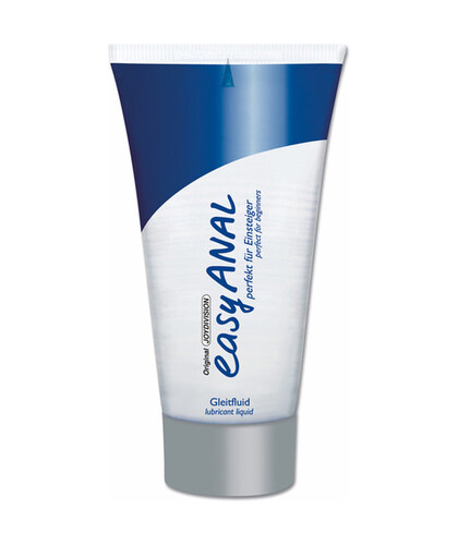 EASY ANAL Lubrificante anal sedoso e seguro para uso com preservativos