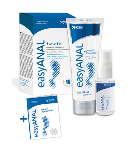 EASYANAL SOOTHING Kit anale per principianti con lubrificante e spray rilassante