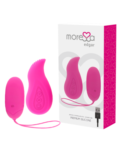 EDGAR Vibrador edgar con control remoto y recargable