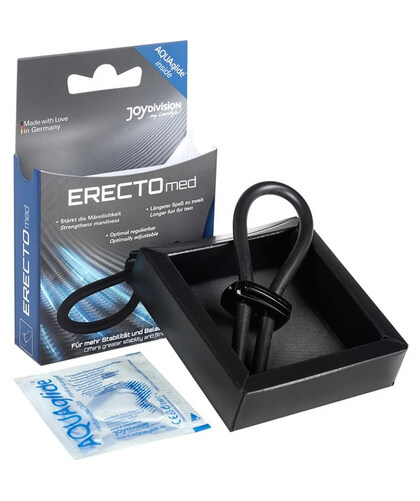 ERECTO MED RING BLACK Anel peniano e testicular de silicone médico ajustável

Este anel é a combinação perfeita 