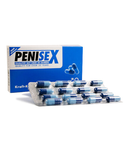 PENISEX CAPSULAS Energising capsules with L-arginine and guarana