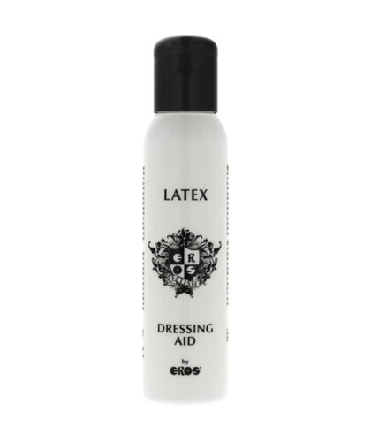 EROS FETISH LATEX DRESSING Facilita vestir látex suavemente, prolonga su durabilidad