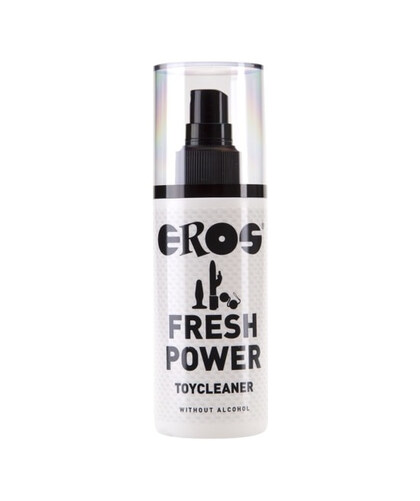 EROS FRESH POWER Limpiador de juguetes eróticos, sin alcohol, aroma a limón