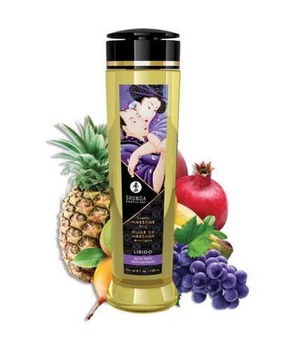 EROTIC MASSAGE OIL Huile de massage érotique aux essences orientales et parfums envoûtants