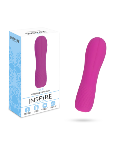 ELLIE Vibrador ergonómico de silicona, 12 vibraciones intensas