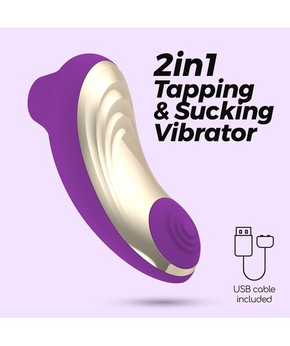SUPERNOVA 8-mode suction/pulse stimulator, waterproof