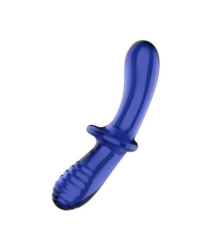 SATISFYER DOUBLE CRYSTAL Consolador de cristal versátil para estimulación íntima