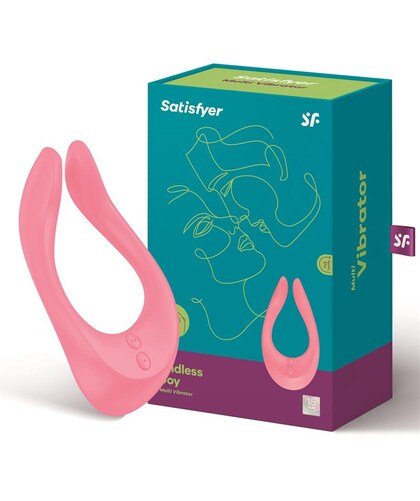 SATISFYER ENDLESS LOVE Vibrador à prova de água com 3 motores para casais