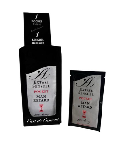 SENSUAL ECSTASY Male delay spray to extend intimate moments