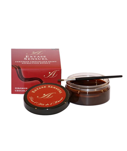 EXTASE SENSUEL BRUSH Chocolate Body Paint with Seductive Appeal