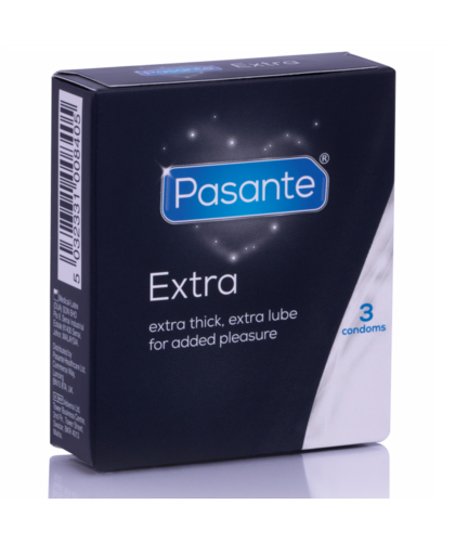 EXTRA CONDOM Thick condom with lubricant, extra safe