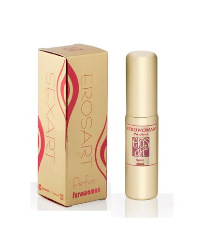 FEROWOMAN ENCHANT Perfume feminino com feromonas, aroma floral e frutado, irresistível