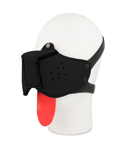 DOG MUZZLE BLACK Unleash your wild side with our Dog Mask and Muzzle, perfect for those thrilling fetish ad