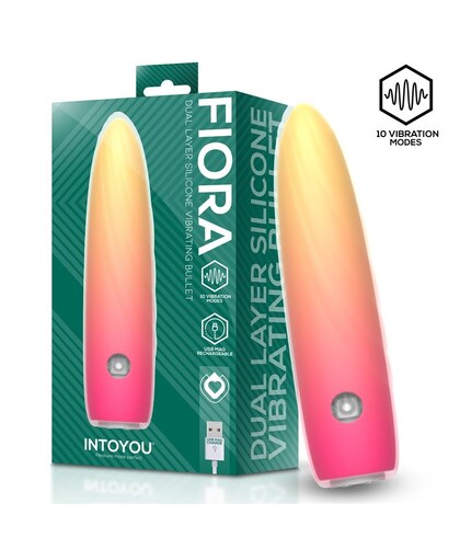FIORA PULSE Fiora bala vibradora silicona doble capa usb