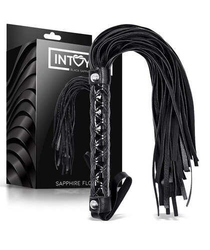 SAPPHIRE LUSTRA Experience the allure of the Sapphire Vegan Leather Flogger, crafted for those who crave s