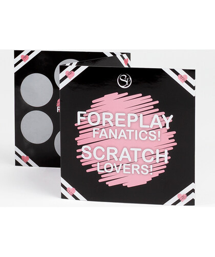 FOREPLAY Juego rasca y gana para innovar preliminares en pareja