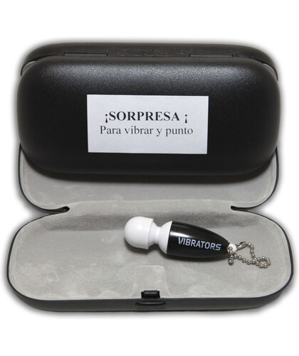 VIBRATOR STORAGE POUCH Mystery Sleeve with Mini Vibrator for Intimate Moments