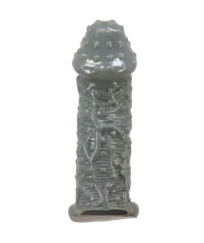 GREY DESIRE Stretchy Sleeve: Boosts thickness, prolongs pleasure, and intensifies stimulation