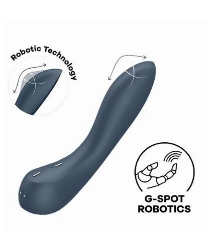 G-SPOT WAVE 4 G-spot wave 4 vibrador 12 programas de vibración gris oscuro